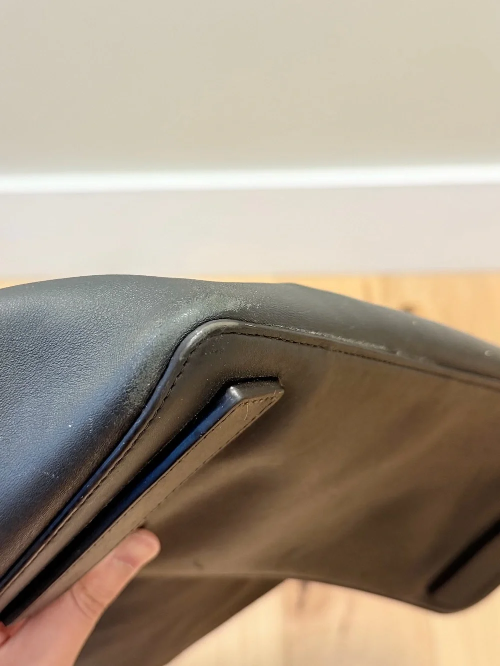 AllSaints Leather Pearl Hobo Shoulder Bag - Picture 9 of 14